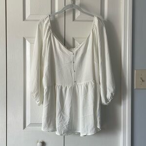 Chic Soul White Blouse